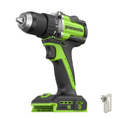 Аккумуляторная дрель-шуруповерт Greenworks DD560 24В (без АКБ и ЗУ)