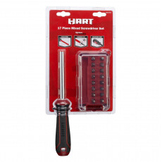 Набор бит с рукояткой HART HSD17PCS (17 шт.)