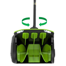 Снегоуборщик-снеголопата с регулируемым направлением Greenworks GD40SS2 40В