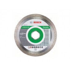 Алмазный круг 125х22 мм по керамике сплошн. STANDARD FOR CERAMIC BOSCH (сухая резка)
