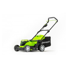 Аккумуляторная газонокосилка Greenworks G24X2LM41 2x24В