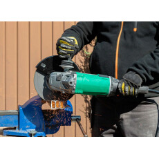 Угловая шлифмашина HiKOKI G23UDY2 + 5 кругов