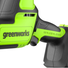 Аккумуляторная сабельная пила бесщеточная Greenworks GPT-СRS-25 24В (АКБ 2Ач + ЗУ)