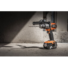 Аккумуляторная ударная дрель-шуруповерт AEG BSB18C3BL-502C (2 АКБ 5Ач + ЗУ)