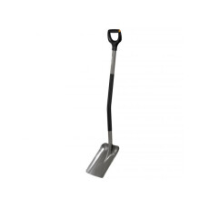 Лопата совковая FISKARS Ergonomic (серая) (1066712)