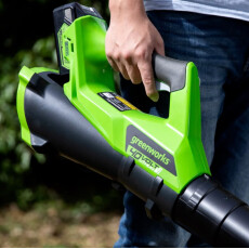 Воздуходувка аккумуляторная Greenworks G40ABK4 (АКБ 4Ач + ЗУ)