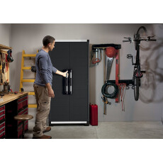 Шкаф уличный Keter XL PRO TALL UTILITY высокий (черный)
