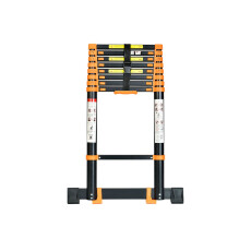 Лестница телескопическая 1-секц. алюм. 590см, 15 ступ. 17кг BLACK LINE STARTUL (ST9931-059)