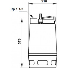 Погружной насос Grundfos Unilift AP 35.40.06.A1.V