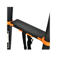 Лестница телескопическая 2-х секц. алюм. 410/820см, 2х10ступ. 28,8кг BLACK LINE STARTUL (ST9932-082)