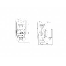 Циркуляционный насос Grundfos Alpha3 25-60 (98890811)