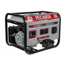 Бензиновый генератор Ресанта БГ 6500 Э (64/1/46)