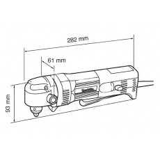 Дрель угловая MAKITA DA 3011 F
