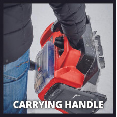 Аккумуляторный снегоуборщик Einhell GE-ST 36/40 Li E-Solo