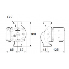 Циркуляционный насос Grundfos UPS 32-80 N 180 (95906448)