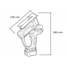 Аккум. сабельная пила MAKITA SD 100 DZ