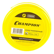 Корд триммерный CHAMPION Star 2,0 мм, 15 м (звезда)
