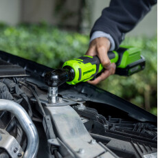 Гайковерт-трещотка аккумуляторный Greenworks GD24RW 24В 1/2" (АКБ 2Ач + ЗУ + сумка)