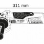 Угловая шлифмашина Bosch GWS 17-150 CI Professional