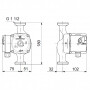 Циркуляционный насос Grundfos UPS 25-60 180 (96281477)