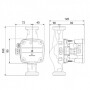 Циркуляционный насос Grundfos ALPHA SOLAR 25-75 180 (98989300)
