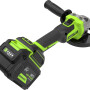 Аккумуляторная углошлифмашина Greenworks AG590 24В (АКБ 8Ач + ЗУ)