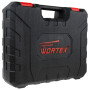 Аккумуляторная дрель-шуруповерт WORTEX BD 1220-1 DLi в чем.+ набор оснастки WORTEX CDS 41