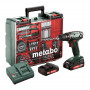 Аккумуляторная дрель-шуруповерт Metabo BS 18 Set