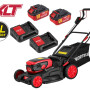 Газонокосилка аккумуляторная WORTEX CLM 4536-4 XLT SET (2 АКБ 4Ач + 2 ЗУ)