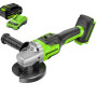 Аккумуляторная углошлифмашина Greenworks GD24AG 24В (АКБ 5Ач + ЗУ)