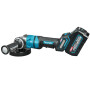 Аккумуляторная углошлифмашина MAKITA XGT GA 050 GT101 в кейсе (АКБ 5Ач + ЗУ)