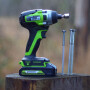 Винтоверт ударный аккумуляторный Greenworks GD24ID3 24В