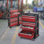 Комод для инструментов Keter SET 5 DRAWER RED, 5 ящиков, красный/серый/чёрный