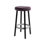 Стул барный уличный Keter Cozy bar stool (Коузи Бар), фиолетовый