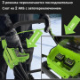 Снегоуборщик аккумуляторный Greenworks GD40STX2K4 (АКБ 4Ач + ЗУ)