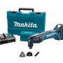 Аккумуляторный многофункциональный инструмент (реноватор) MAKITA DTM 50 RFEX 1 в чем. + набор оснастки