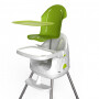 Стул детский KETER Multi Dine-leg separator, белый/салатовый