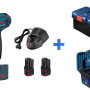 Аккумуляторная дрель-шуруповерт Bosch GSR 12V-15 Professional в чемодане + Toolbox Pro