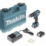 Аккумуляторная ударная дрель-шуруповерт MAKITA HP 332 DWAX1 в чем. + набор бит