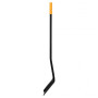 Лопата совковая с ручкой Solid FISKARS (черная) (1066720)