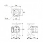Циркуляционный насос Grundfos UPS 32-100 F(95906483)