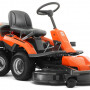 Садовый мини-трактор Husqvarna P 525D c кабиной