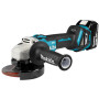 Аккумуляторная углошлифмашина MAKITA LXT DGA 511 RT кейс MakPac 2