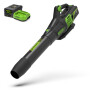 Воздуходувка аккумуляторная Greenworks GD60ABK4 60В (АКБ 4Ач + ЗУ)