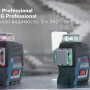 Нивелир лазерный линейный BOSCH GLL 3-80 CG c аккумулятором L-BOXX