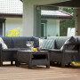 Комплект мебели KETER Corfu Relax Set, графит