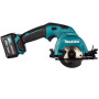 Аккумуляторная циркулярная пила MAKITA CXT HS 301 DSME в кейсе (2 АКБ 4Ач + ЗУ)