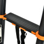Лестница телескопическая 2-х секц. алюм. 290/580см, 2х7 ступ. 19,2кг BLACK LINE STARTUL (ST9932-058)