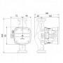 Циркуляционный насос Grundfos ALPHA SOLAR 25-145 180 (98989297)