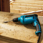 Дрель MAKITA DP 4021 + набор сверл по металлу HSS-TiN Economy